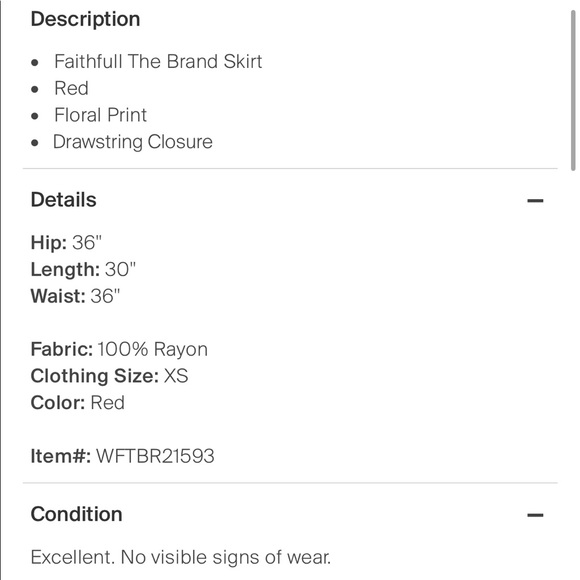 Faithfull the Brand Linnie Skirt - Picture 9 of 11